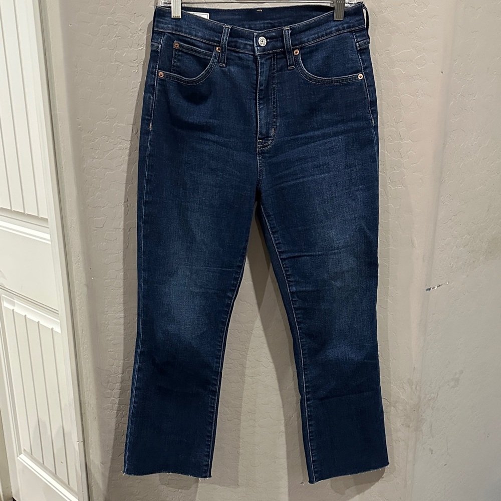 High Rise Kick Flare Jeans